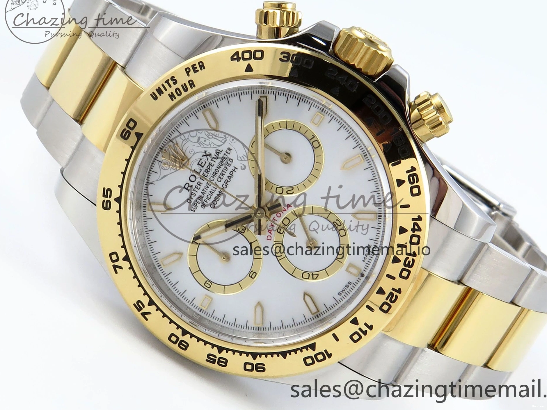 MiroTime 0228 Daytona 126503 APSF 1:1 Best Edition White Dial on SS YG Braclet SH ZeroBulk 733